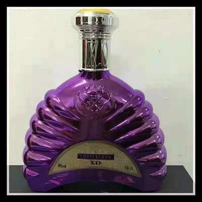 長(zhǎng)期供應(yīng)一斤裝玻璃白酒瓶 高檔噴涂烤花酒瓶設(shè)計(jì)定做